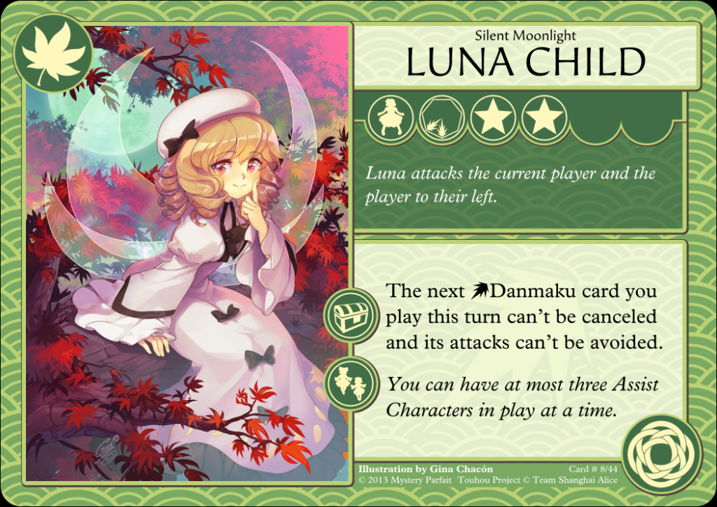 Luna Child Card