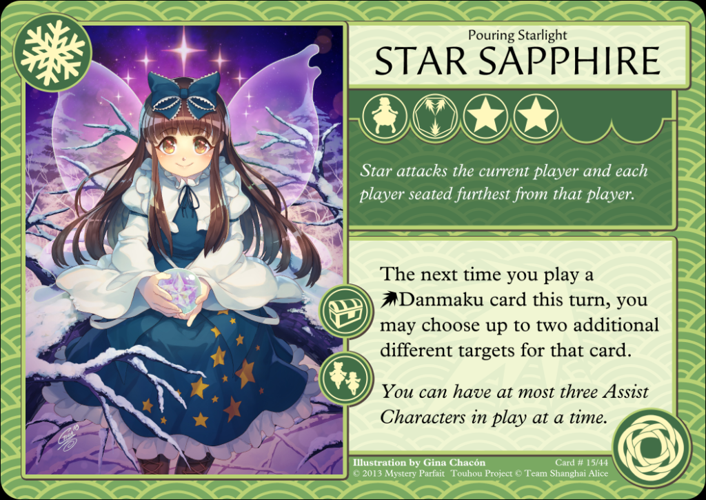 Star Sapphire Card